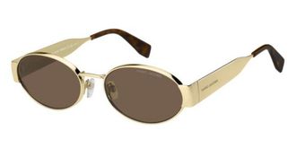 Marc Jacobs MARC 806/S 01Q/70 Womens Sunglasses Gold Size 58