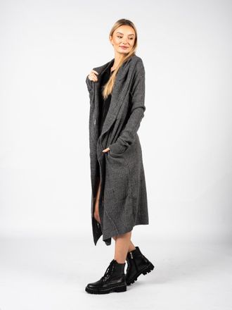 La Haine Inside Us Cardigan Unisex Vrouw Grijs