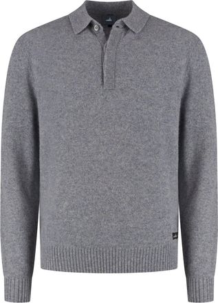 Wahts Mens Knitwear, TargetGroup:Men Mid Grey Melange / XXL