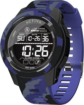 Invicta Activa x Invicta Digital ACW8105MC-004 Heren Horloge - Quartz Uurwerk - Plastic met zwarte Wijzerplaat - 45mm