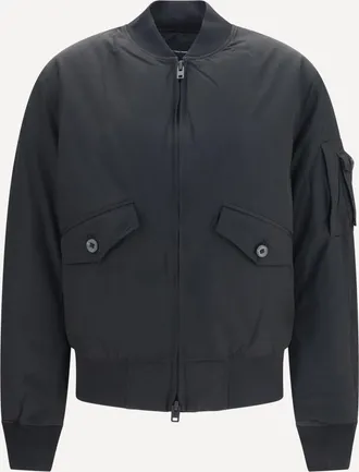 Yohji Yamamoto Nylon Bomber Jacket Male XL