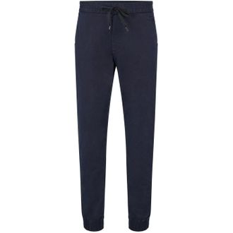 HUGO BOSS Hugo Mens Davidon224d Solid Patterned Slim Joggers in Dark Blue - Size 30W/32L