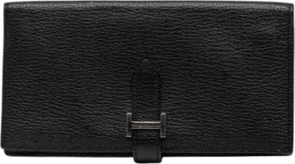 Herm&egrave;s Pre-owned portafogli di pelle - - Pre-owned - Donna - Nero - ONE SIZE