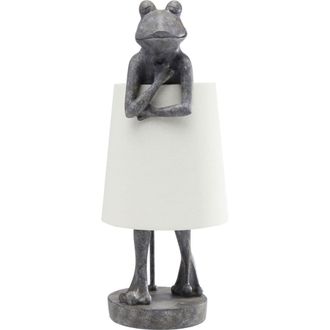 Kare Design L&aacute;mpara mesa frog gris