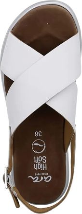 Ara 45mm Bilbao sandals - women - Smooth Leather/Leather/Rubber - 41 - White
