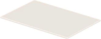 Duravit Duravit Durasquare Glass Insert 47x38cm, Para Consolas Met&aacute;licas