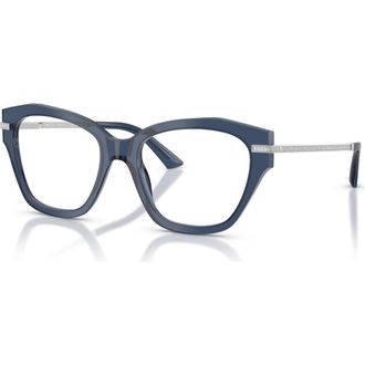 Jimmy Choo London 54mm Cat Eye optical glasses in Blue at Nordstrom