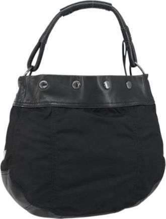 Prada Pre-owned Shoulder Bags, female, Black, Size: ONE SIZE Pre-owned Vintage Shoulder Bag