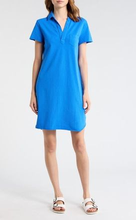 Frank & Eileen Lauren Cotton Polo Dress in Lapis Blue at Nordstrom, Size X-Small