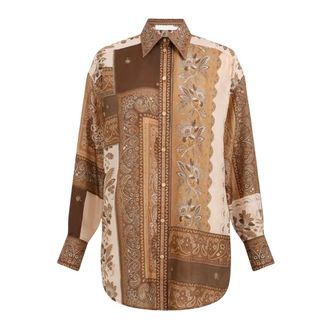 Zimmermann Shirts, female, Brown, M, Shirts