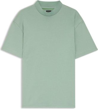 BOSS Porsche x relaxed-fit T-shirt with logo collar