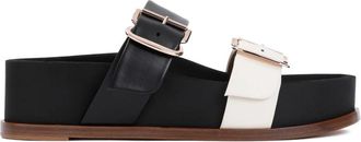 Gabriela Hearst Zwarte Leren Ballerinas Schoenen - Dames - Sandalen - Zwart - 38 EU - Leer - Schoenen