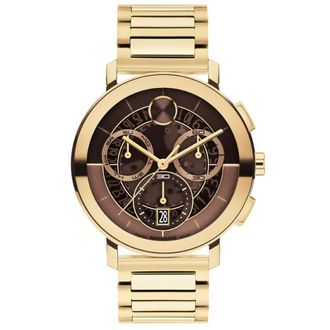 Movado Bold Evolution 2.0 Chronograph Quartz Brown Dial Mens Watch 3601265