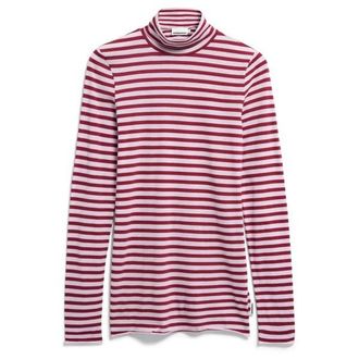 Armedangels Grazilianaa Stripes Longsleeve f&uuml;r Damen | rosa
