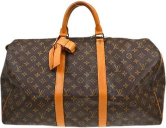 Louis Vuitton Pre-owned Weekend Bags, unisex, Brown, Size: ONE SIZE Pre-owned Keepall bag