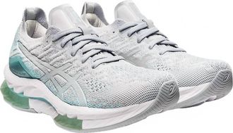 Asics Womens Gel Kinsei Blast Sneakers In Glacier Grey/piedmont Grey