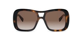 Celine CL40331U Triomphe 53F Womens Sunglasses Tortoiseshell Size 55