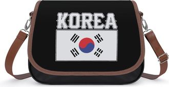 Generic Korea Flag Fashion Womens Crossbody Bags Novelty Handbag Shoulder Bag Purse