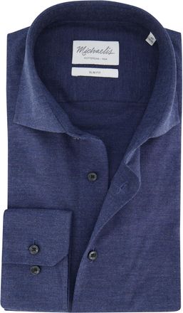 Profuomo Slim fit Michaelis blauw overhemd