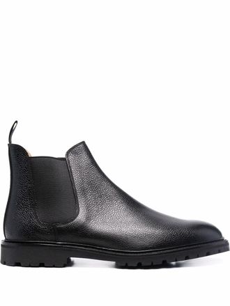 Crockett & Jones Stivali Chelsea in pelle - Nero