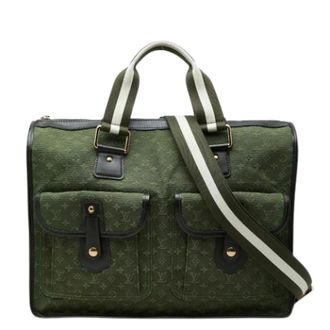 Louis Vuitton Pre-owned Handbags, female, Green, Size: ONE SIZE Pre-owned Vintage Shoulder Tote