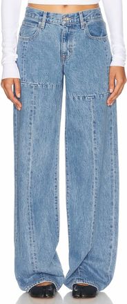 Slvrlake Denim Mica Seamed Jean In Pacific