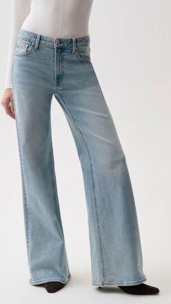 Pistola Denim Vivian Wide Leg Jeans in Sea Haze at Nordstrom, Size 26