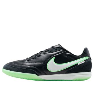 Nike Tiempo Street Gato Indoor Court Black Illusion Green HQ7017-001