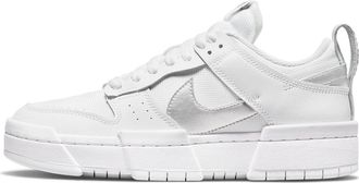 Nike (WMNS) Nike Dunk Low Disrupt White Metallic Silver DJ6226-100
