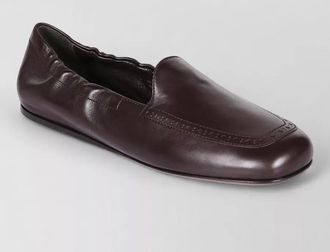 Churchs leather loafer moccasin round toe design