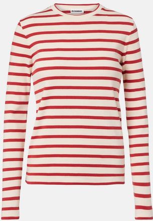 Jil Sander Striped cotton T-shirt
