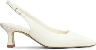 Julie Dee Pumps in pelle 60mm - Bianco