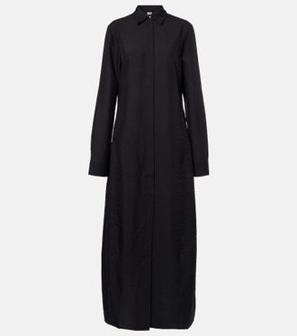 Toteme Silk-blend shirt dress