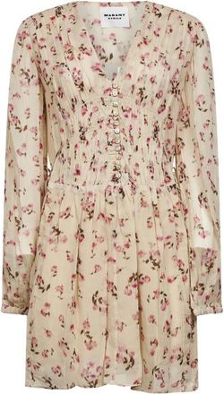 Isabel Marant Marant Etoile Jurken Beige - Dames - Korte kleedjes - Beige - M - Kleedjes