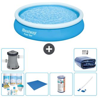 Bestway Piscina Bestway Fast Set Redonda - 366x76 Cm - 7-piezas S21392