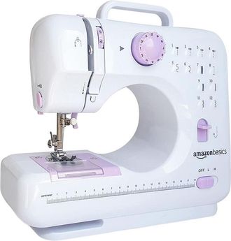 Trade Shop Trade Shop - M&aacute;quina De Coser Port&aacute;til Con 12 Tiendas Sistema De Uso Dom&eacute;stico Con 2 Velocidades De Costura