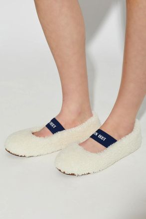 Moon Boot MB SHEARLING BALLERINA Shoes, Womens, Cream