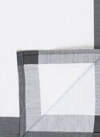 Ross Kellnertücher Halbleinen, 6er Pack – Rot/Blau, 45x65 Cm, Made In Germany