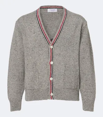 Thom Browne Hector intarsia wool and mohair cardigan