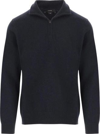 Vince Cashmere Sweater - Heren - Cashmere truien - Blauw - M - Kasjmier - Truien & Vesten