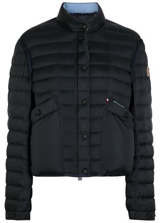 Moncler Madulains Padded Shell Bomber Jacket - Blue - 4 (UK 16 / XL)