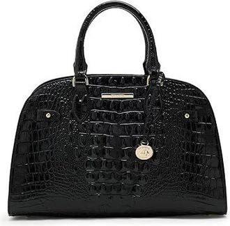 Brahmin Angelina Cross Body Womens Handbags Black, Leather