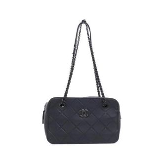 Chanel unisex, Pre-owned, Zwart, Maat: ONE Size Leer