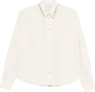 Forte_Forte Shirts - Dames - Overhemden - Beige - S - Overhemden