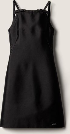 Miu Miu Silk and wool mini-dress