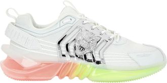 Plein Sport Schoenen, unisex, Wit, 47 EU, Leer, Runner Tiger