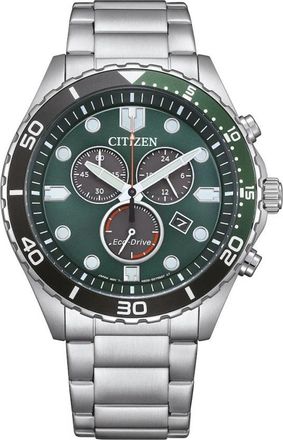 Citizen At 2561-81X - Sport At 2561-81X OF Sporty Aqua Chrono - Dames - Horloges - Groen - ONE Size - Accessoires