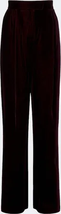 Valentino Velvet wide-leg pants