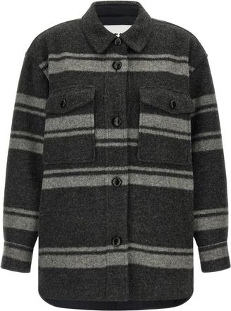 Isabel Marant Harveli Shirt - Jackets - Mujer - Gris - 2XS