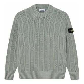 Stone Island Pure Wool Sweater Sage 7915568T1-V0055